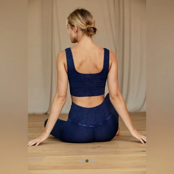 Free People Good Karma Square Neck Bra - Picture 2 of 9